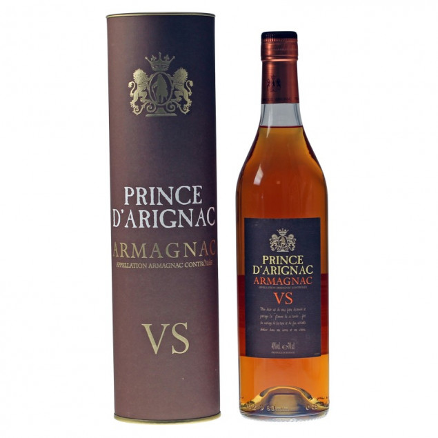 Prince d'Arignac VS Armagnac 0,7 L 40% vol