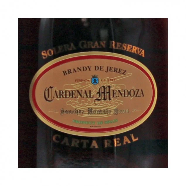 Cardenal Mendoza Brandy de Jerez Carta Real 0,7 L 40% vol