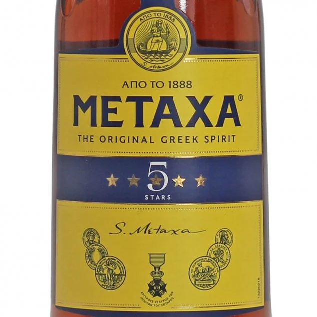 Metaxa 5 Sterne Weinbrand 0,7 L 38% vol