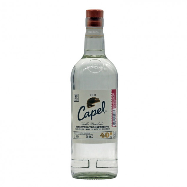 Image of Pisco Capel Reservado Transparente 0,7 L 40% vol