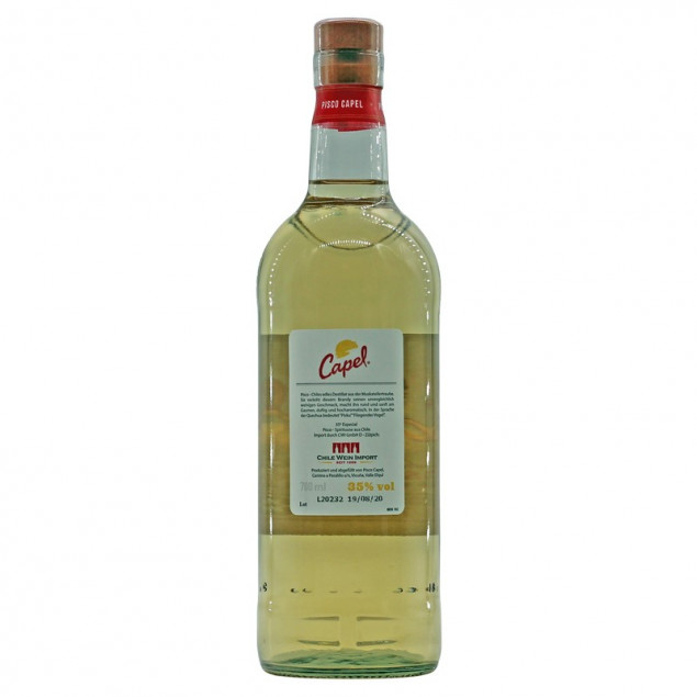 Pisco Capel Especial Doble Destilado 0,7 L 35% vol