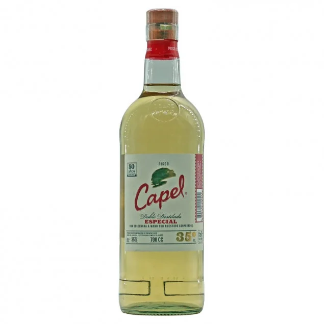 Pisco Capel Especial Doble Destilado 0,7 L 35% vol