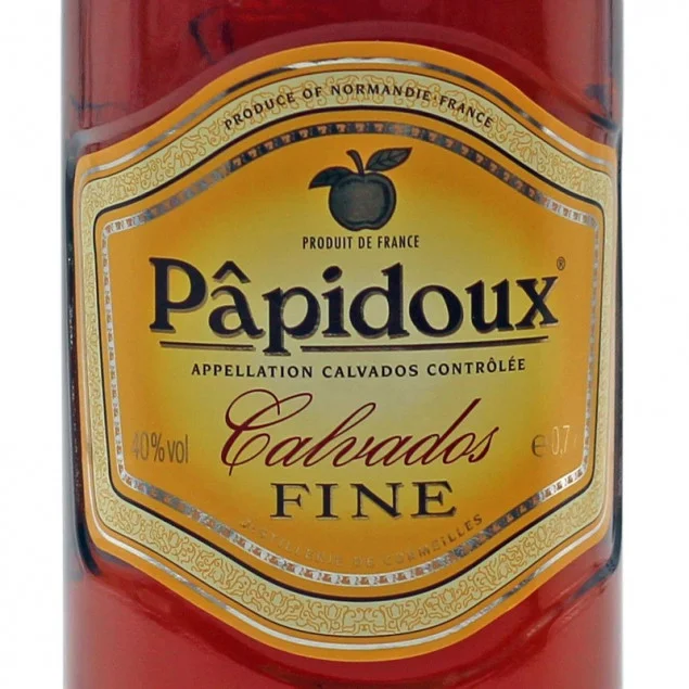 Papidoux Calvados Fine 0,7 L 40% vol