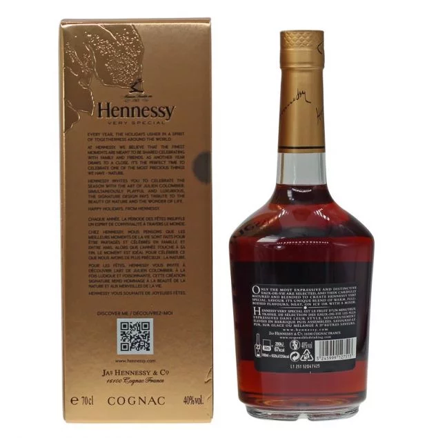 Hennessy VS Cognac by Julien Colombier 0,7 L 40% vol