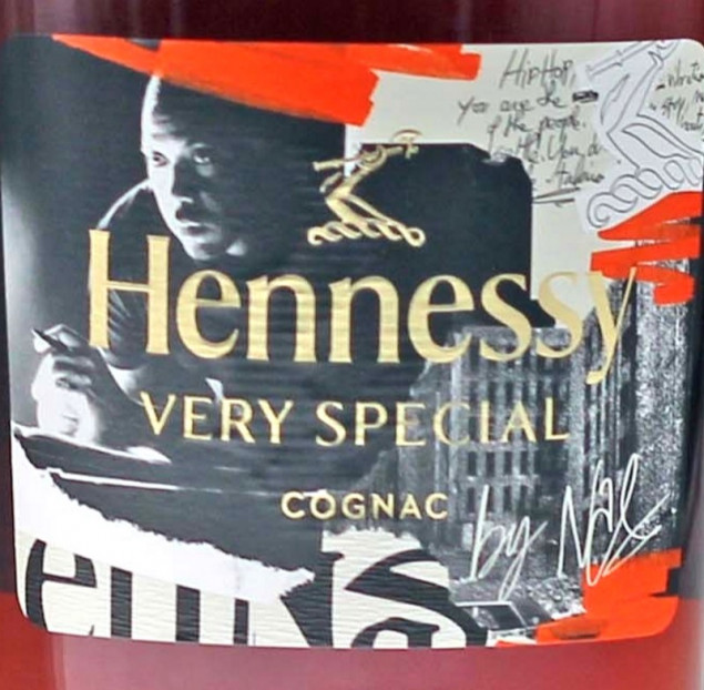 Hennessy VS Cognac Hip Hop 50 X NAS Limited Edition 0,7L 40% vol 