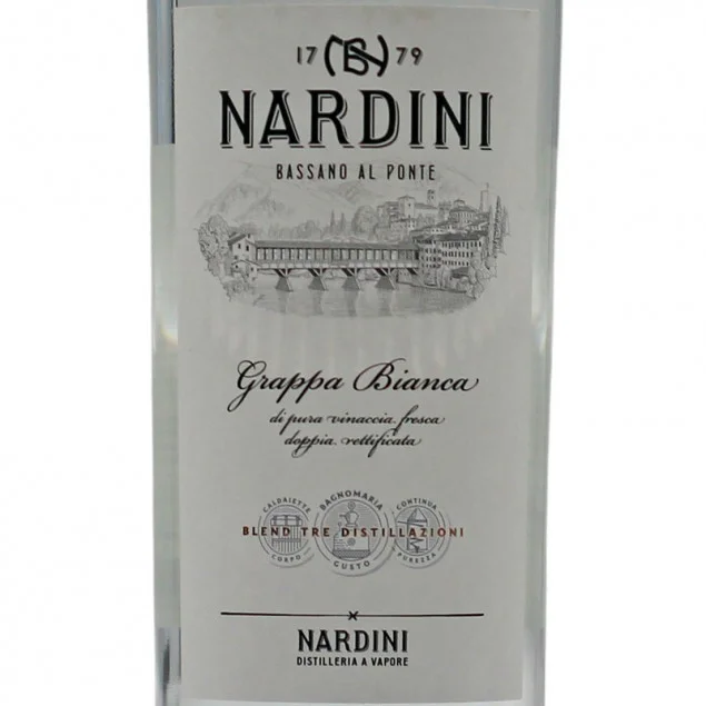 Nardini Grappa Bianca 1 L 50% vol