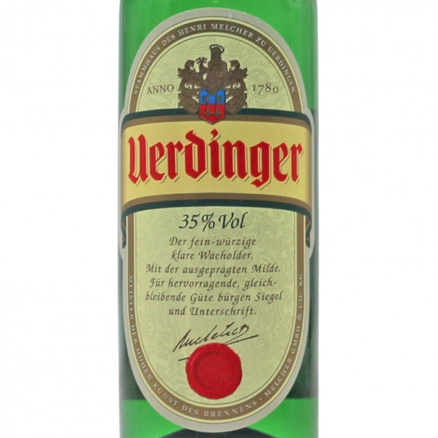 Uerdinger Wacholder 0,7 Liter 35 % vol