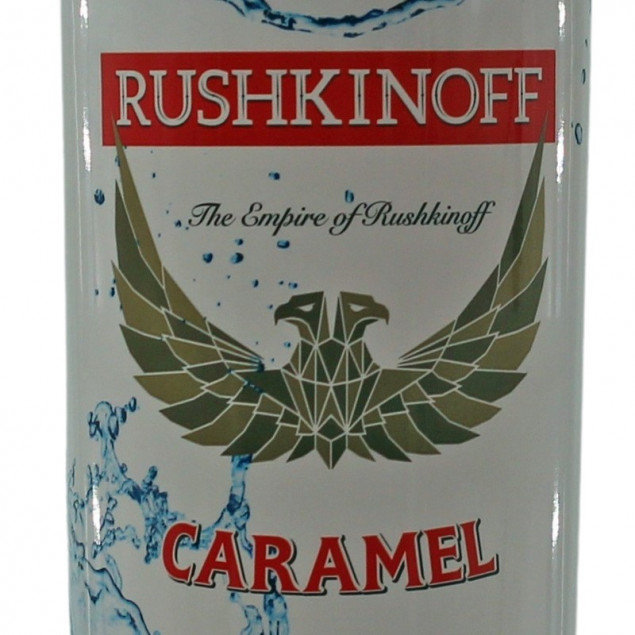 Rushkinoff Vodka Caramel Likör 1 L 18% vol