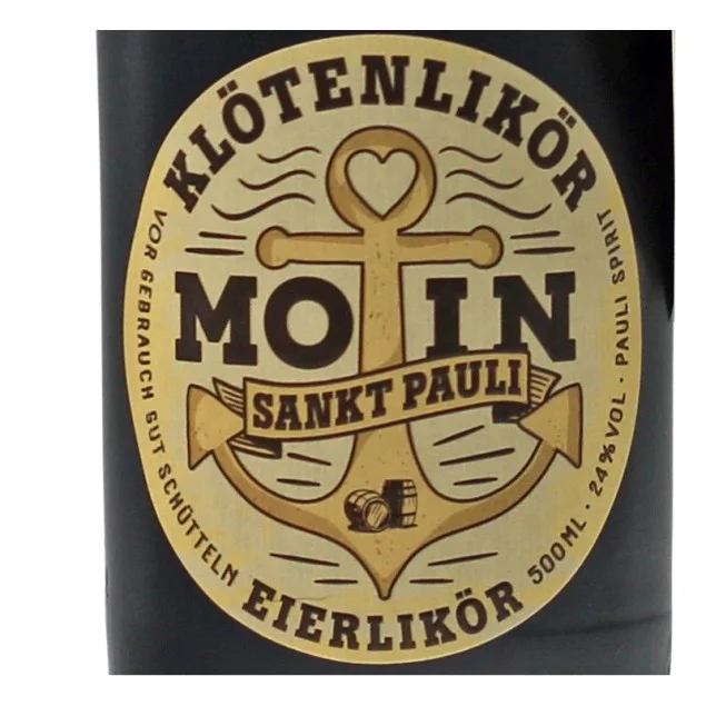 Moin Sankt Pauli Klötenlikör 0,5 L 24% vol