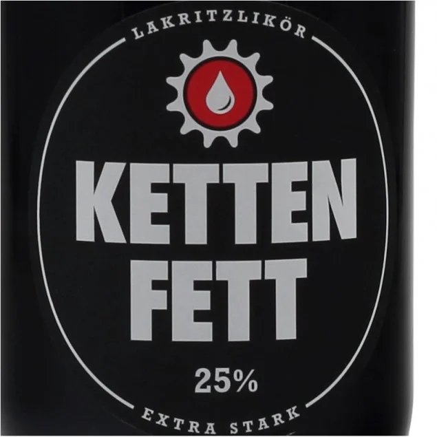 Kettenfett Lakritzlikör 0,5 L 25% vol