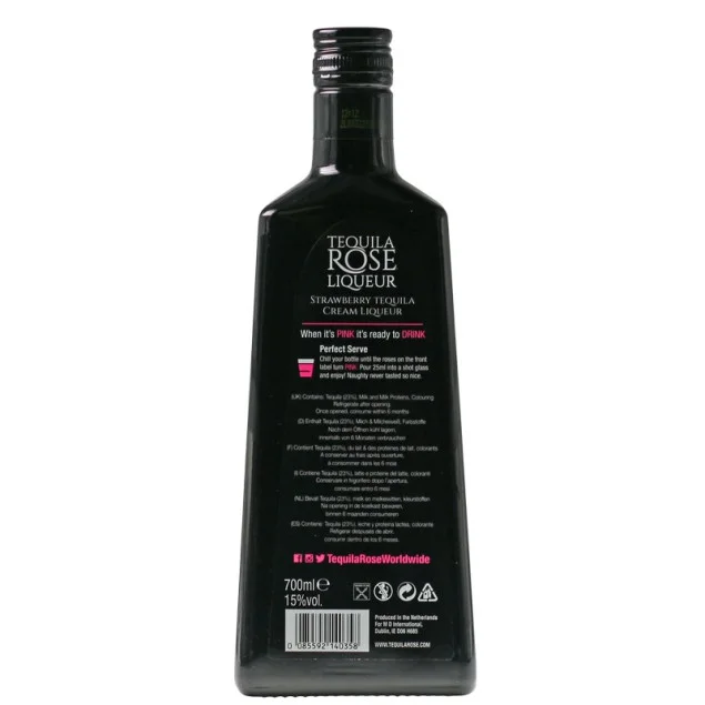 Tequila Rose Strawberry Cream Likör 0,7 L 15% vol