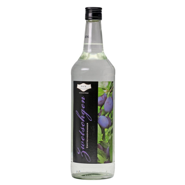 Image of BACK Zwetschgenwasser 1 L 40%vol