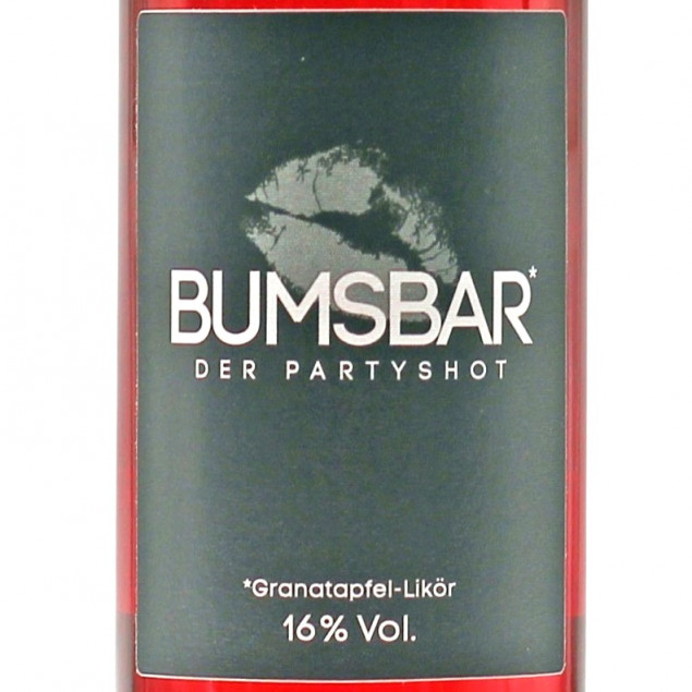 BUMSBAR der Partyshot Granatapfellikör 0,7l | Jashopping.de
