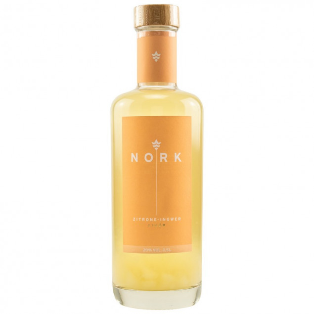 Image of NORK Zitrone-Ingwer LikÃ¶r 20% 0,5l (37,80 &euro; pro 1 l)