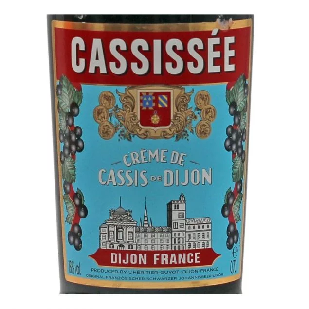 Cassissee Creme de Cassis de Dijon Likör 0,7 L 16 % vol