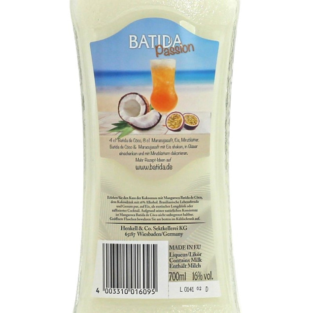 Batida de Coco Mangaroca Likör 0,7 L 16% vol