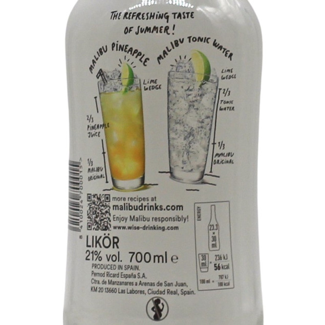 Malibu Kokosnuss Likör 0,7 L 21% vol