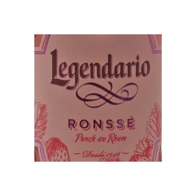 Legendario Ronsse Punch au Rhum 0,7 L 32% vol