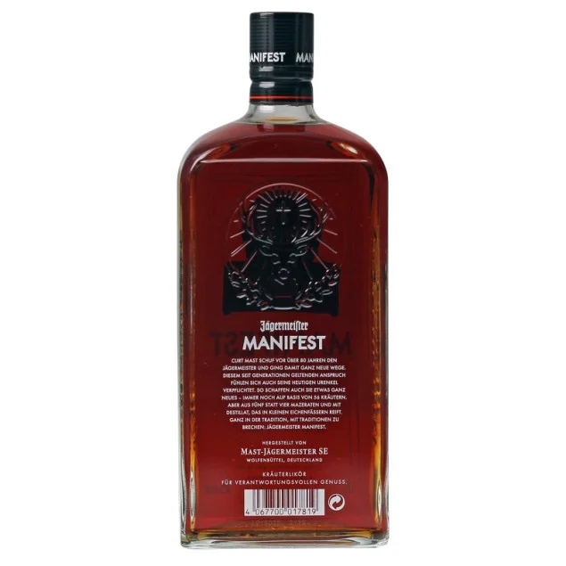 Jägermeister Manifest Kräuterlikör 1L 38 % vol