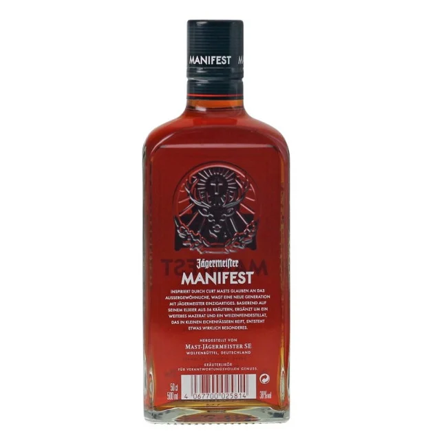 Jägermeister Manifest Kräuterlikör 0,5 L 38 % vol