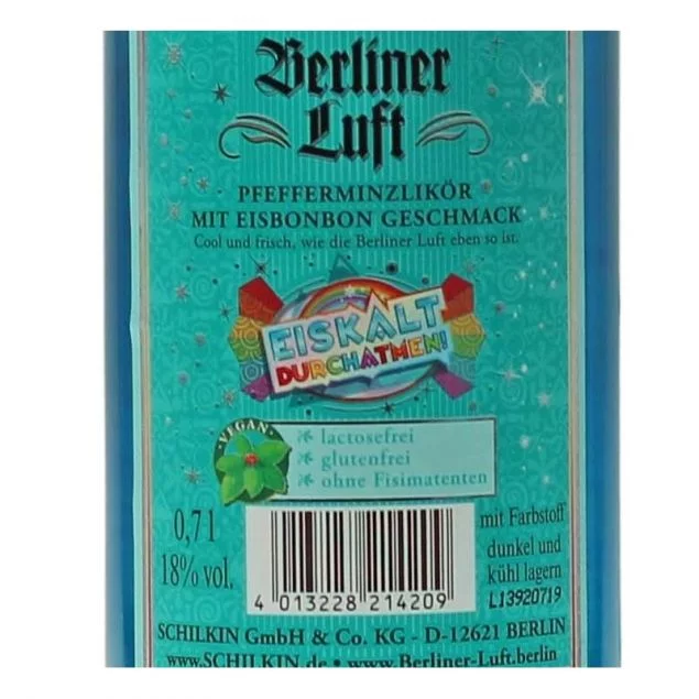 Berliner Luft Eisbonbon 0,7 L 18% vol
