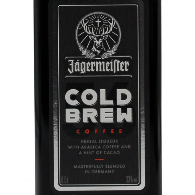Jägermeister Cold Brew Coffee Likör 0,5 L 33% vol