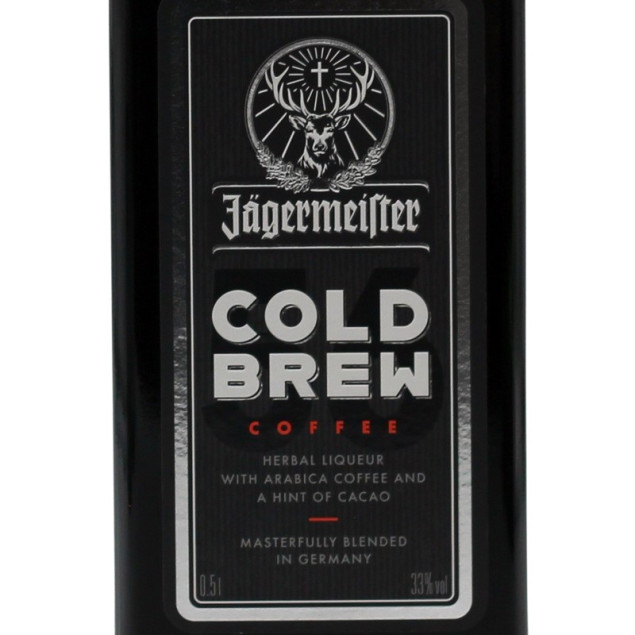 Jägermeister Cold Brew Coffee Likör 0,5 L 33% vol