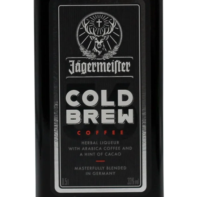 Jägermeister Cold Brew Coffee Likör 0,5 L 33% vol