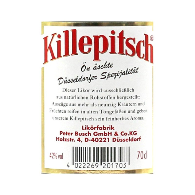 Killepitsch Kräuterlikör 0,7 L 42% vol