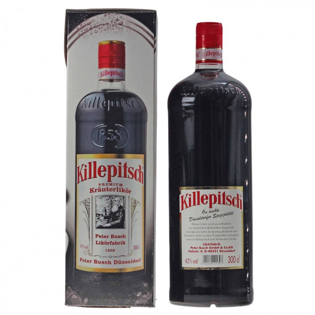 Killepitsch Premium Kräuterlikör Geschenkbox 3 Liter 42% vol