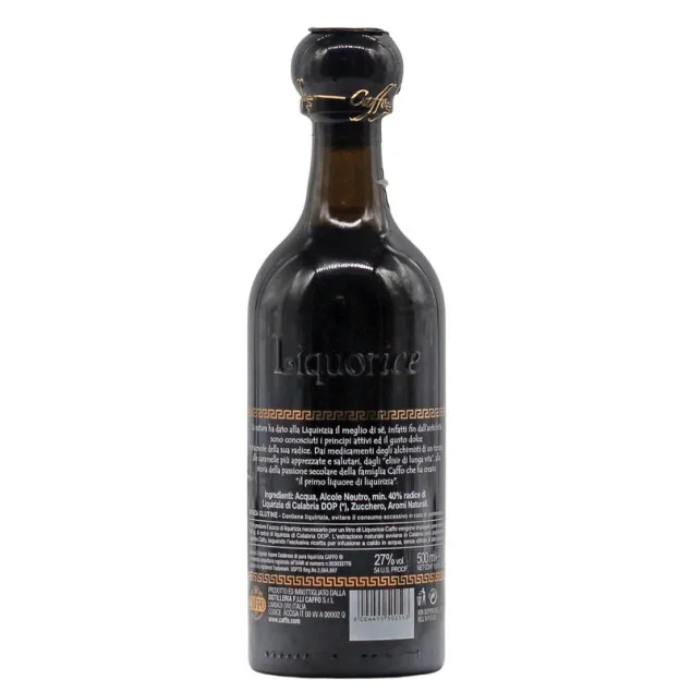 Caffo Liquorice italienischer Lakritzlikör 0,5 L 27% vol