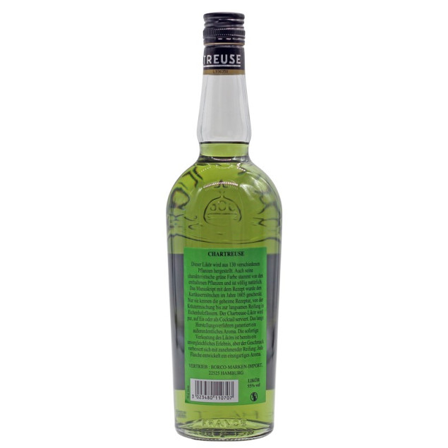 Chartreuse grün Kräuterlikör 0,7 L 55% vol
