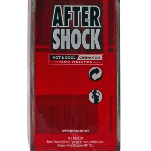 After Shock Red Hot & Cool Cinnamon Likör 0,7 L 30% vol
