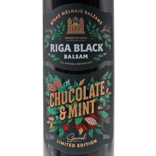 Riga Black Balsam Chocolate & Mint 0,5 L 30% vol