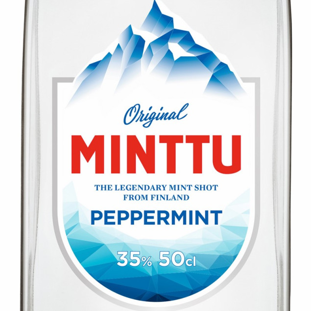 Minttu Peppermint 35 % vol 0,5 L Pfefferminz Likör aus Finnland