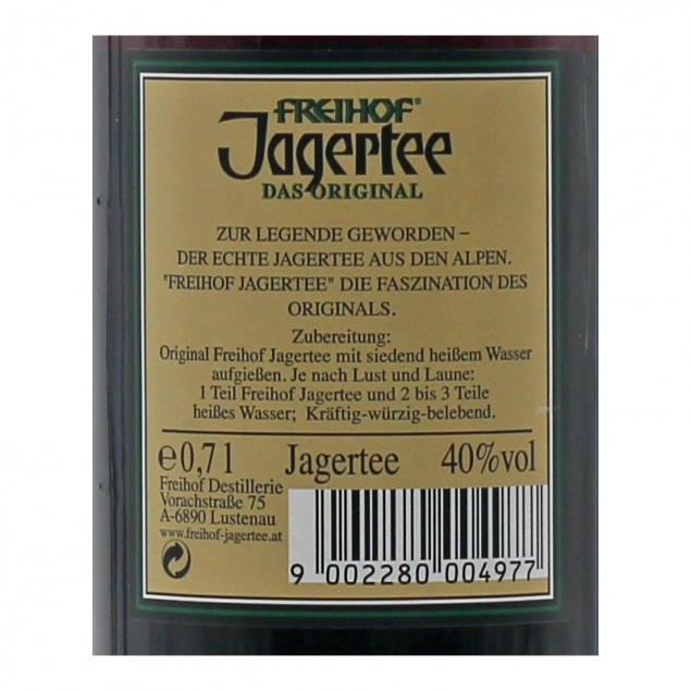 Freihof Jagertee 0,7 L 40% vol