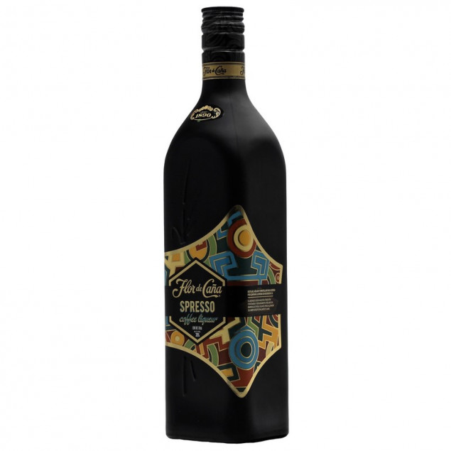 Image of Flor de Caña Espresso Coffee Liqueur, 25% Vol, 0,7L, Spirituosen