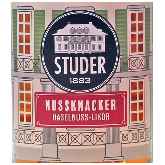 Studer Nussknacker Haselnuss Likör 0,5 L 28 % vol
