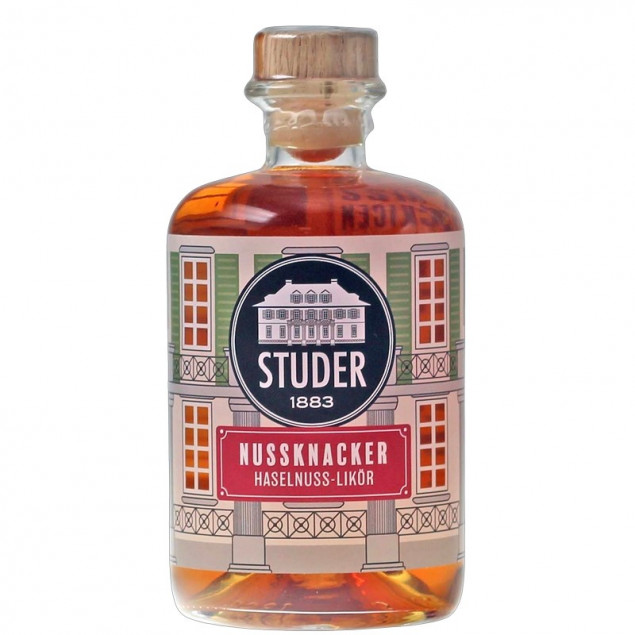 Image of Studer Nussknacker Haselnuss Likör 0,5 L 28 % vol