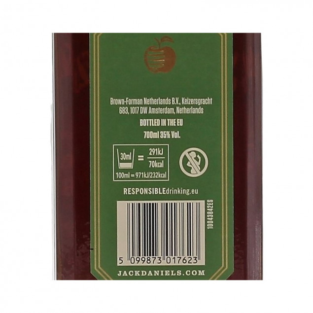 Jack Daniels Tennessee Apple Whiskey Likör 0,7 L 35% vol