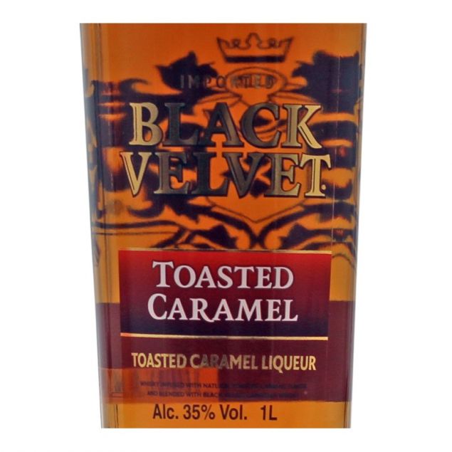 Black Velvet Toasted Caramel Likör 1 L 35% vol
