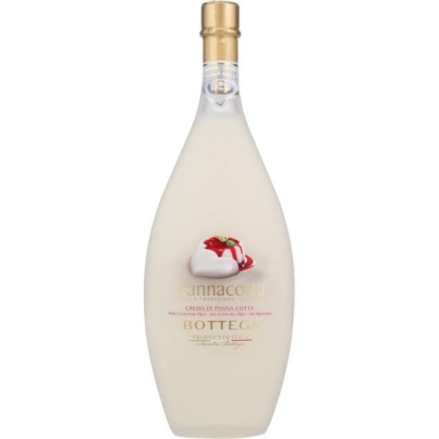 Bottega Pannacotta Liquore Italienischer Likör 0,5 L 15% vol