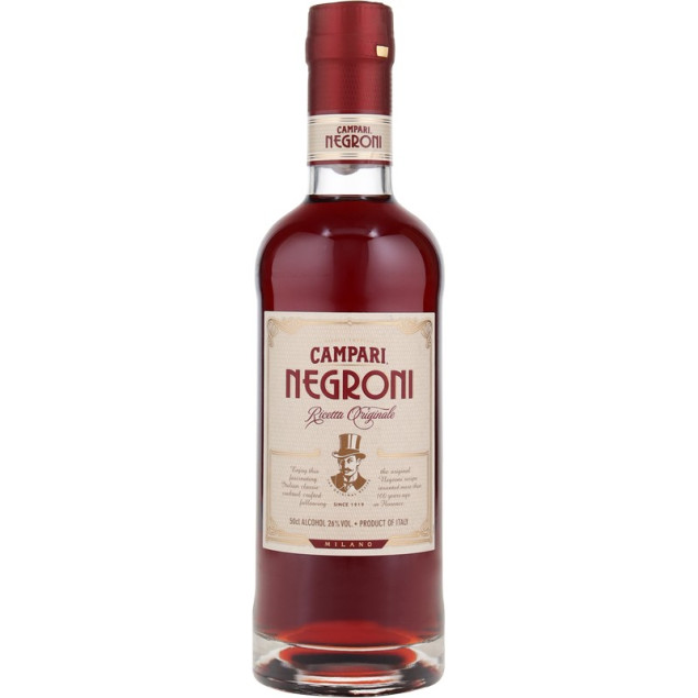 Campari Negroni Ready to drink Cocktail 0,5 L 26% vol