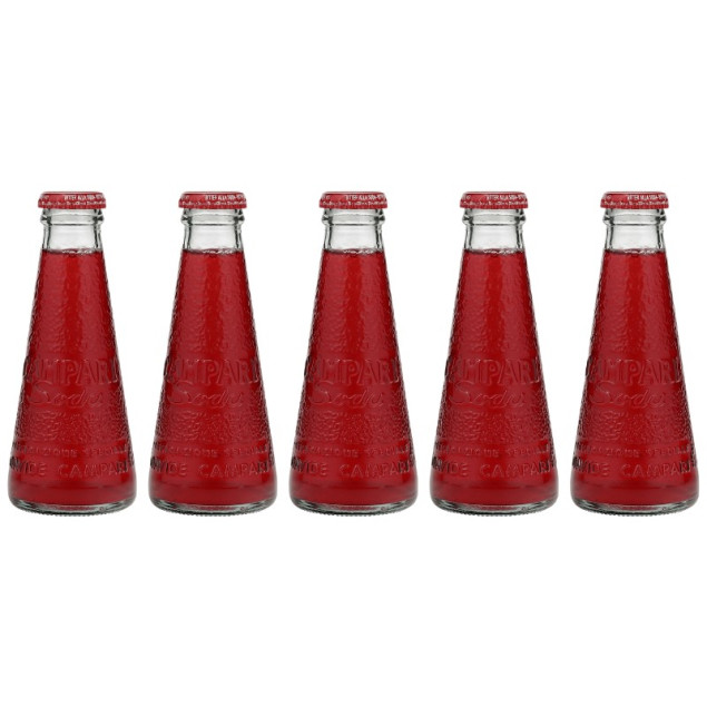 Campari Soda Aperitif mit Soda 5x 0,098 L 10% vol
