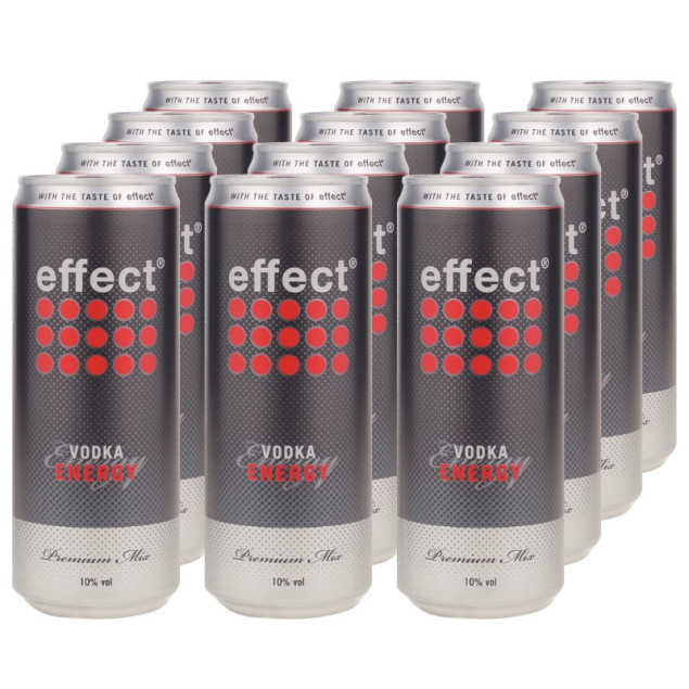 effect® Vodka Energy Dose 12x 0,33 L 10% vol