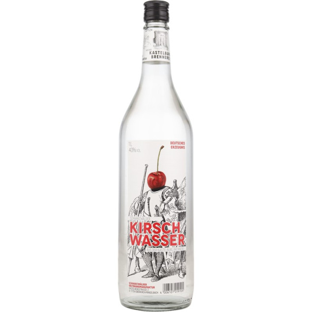 Kastelburg Kirschwasser 1 Liter 40% vol