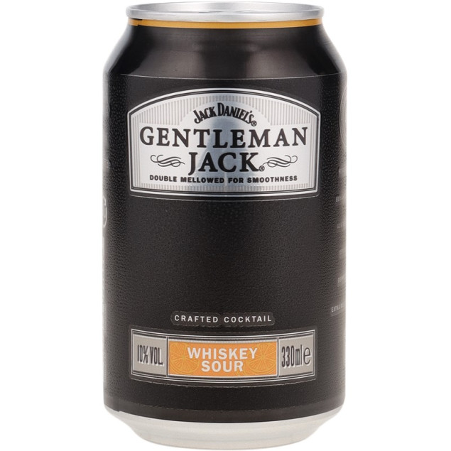Gentleman Jack Whiskey Sour Dose 0,33 L 10% vol