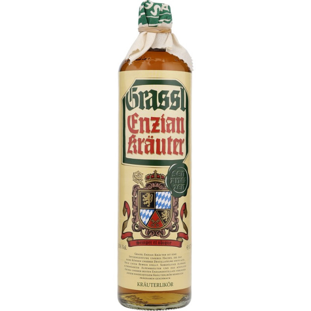 Grassl Enzian-Kräuter Likör 0,7 L 35% vol