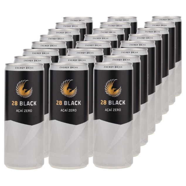 28 BLACK Açaí Zero Energie Drink Dose 24x 0,25 L
