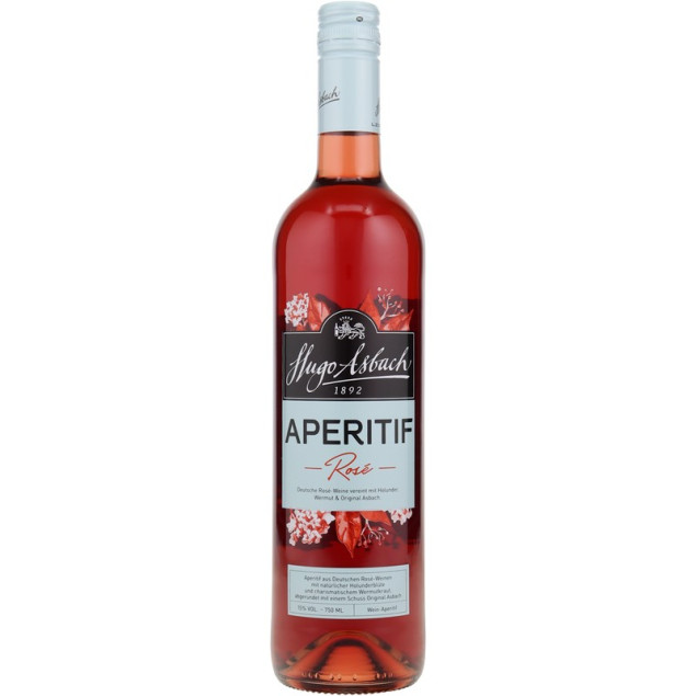 Hugo Asbach Aperitif Rosé 0,75 L 15% vol
